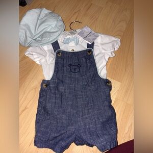 Tommy Bahama Kids White and Navy Ensemble